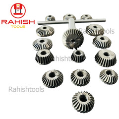 15 Pcs New Engine Valve Seat High Carbon Steel Face HCS Cutter Set USA ACTOOLS