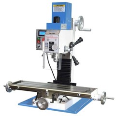 PM-25MV Precision Benchtop Milling Machine w/ 3-Axis DRO! STAND! FREE SHIPPING!