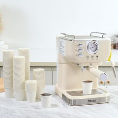 Disposable Paper Coffee Cups 3 oz 100 Count, Bathroom Mouthwash Cups, Leak-Proof