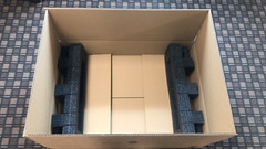1U 2U Server Shipping Box Packaging PCF Foam Double Wall 275lbs 33″ x 24″ x 7″