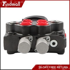 Findmall 2 SPOOL 10GPM 4000PSI LV22RFSTKAB Hydraulic Valve for Loader