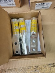 AL750N-NT AL/CU Yellow Dual Rated Compression Aluminum 2 Hole Lugs BOX OF 3