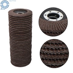 50 Pcs 4-1/2″ X 7/8″ Premium Zirconia Flap Disc Sanding Grinding 40 Grit Grey