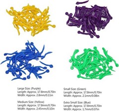 Lot of Dental Plastic Wedges Concave Design Arc Diastema Wedge End Circular Hole
