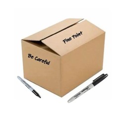 12pcs Black Permanent Marker Pens Fine Tip Waterproof Quick Dry Ink-USA