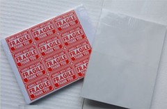 50 – 2000 Half Sheet Blank Shipping Labels 8.5×5.5 Self Adhesive 2 Per Sheet