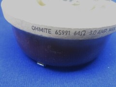 Ohmite Remote Kit Rheostat M5090C Fits Lincoln SA 200 CLASSIC I II III 3D 300D