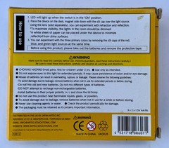 Artec Science Education Supplies LED Bright Lights Set of 3 Primary Light Colors