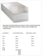 (2 pcs) .060 Aluminum Sheet Metal Plate. 6″ X 12″ – 1/16 BEST PRICE ON EBAY!!