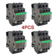 4PCS Contactor 120V coil AC 25A replace Schneider TeSys Deca Contactor LC1D25G7