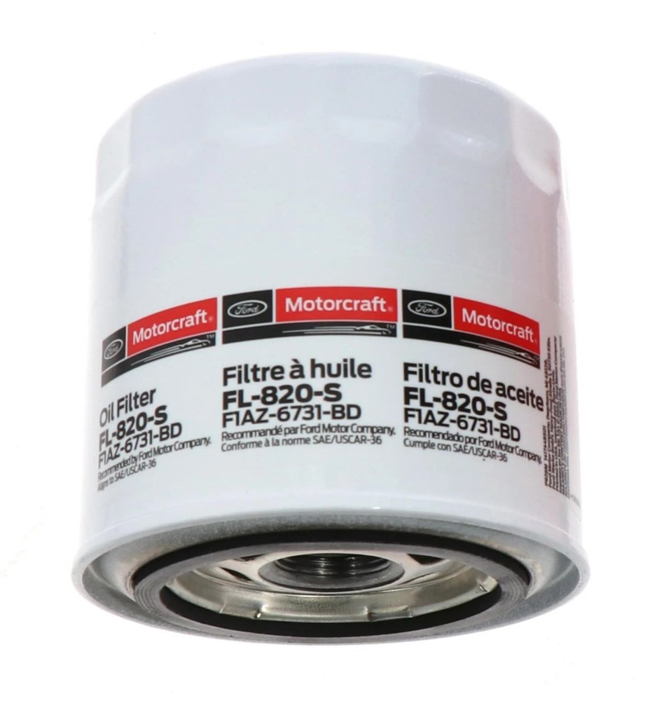 Motorcraft Engine Oil Filter – FL-820-S (OE 1 Count (Pack of 1), White