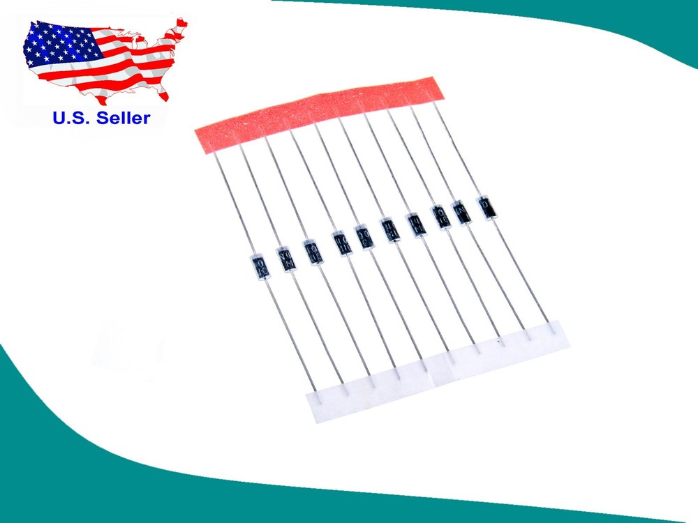 1N4001 (10 pcs) 1A 50V Rectifier Diode – Free & Fast shipping