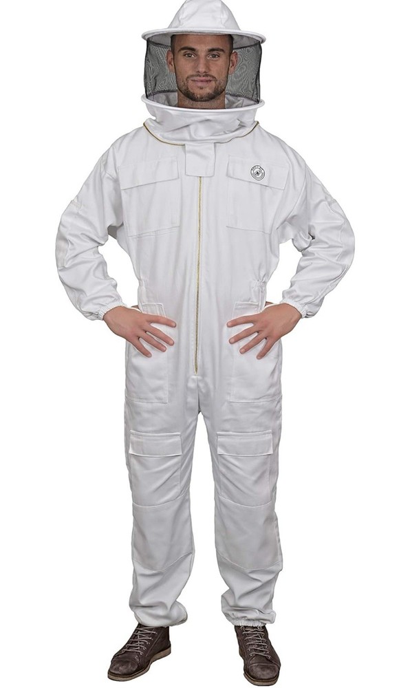 Humble Bee 410 Polycotton Beekeeping Suit with Round Veil 5XL for Beekeepers