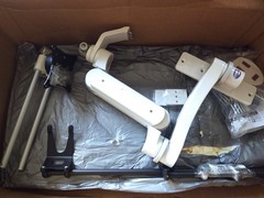 ICW Ultra 180 Arm w/ EV710 Mount for Monitor & Work Tray Keyboard