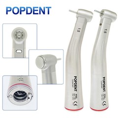 LED Dental 1:5 Fiber Optic Contra Angle Handpiece Red Ring NSK Ti-MAX X95L Style