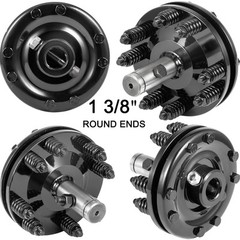 VEVOR Slip Clutch PTO Slip Clutch 1 3/8″ Smooth Ends Black for PTO Slip Shafts