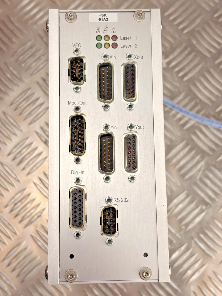 FW80 ECO2-V2.0.0 Module Laser Interface Unit RS232 VFC Xin Xout Yin Yout Rack