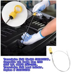 Transmission Fluid Dipstick, Compatible with 2500 3500 6.7L 68RFE 2007-2022, Tra