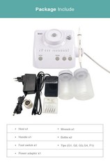 Dental Ultrasonic Piezo Scaler w/ 2 Water Bottles Handpiece fit EMS Woodpecker