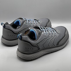 Men’s Work Shoes 8 Steel Toe Water Repellent Safety Sneakers Brazos
