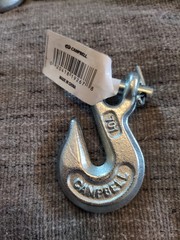 1 Campbell T9501424 1/4 clevis grab hook GR 43 2600 pounds