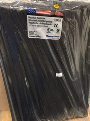 Thomas & Betts Ty-Rap TY28MX 14.2″ 50lb UV Black 1,000/bag