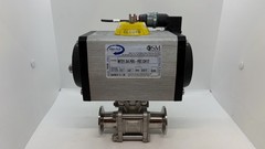 Tru-Flo MT21.S4.F05-F07.CH17 Pneumatic Valve Actuator 150 PSI SV61-24D-5-STD