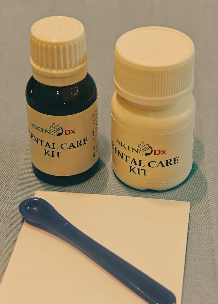 Zinc Oxide Eugenol Dental Cement Kit for Temporary Crowns & Bridges