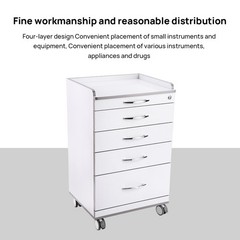 Dental Cart Cabinet Trolley /LED Electric Micro Motor Brushless /1:5 Handpiece