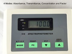 Azzota® 6nm Visible Spectrophotometer, Wavelength Range: 350-1000 nm