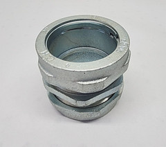 Hines 2″ Rigid Threadless Compression Coupling For Rigid/IMC Conduit Zinc Plate