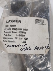 090266 Parking Brake Lever Kit Laymor Sweeper T179