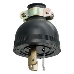1.2cm/ 0.47 5 X 7.5cm/ 2” X 3”(D*H) Black Brand New High Quality