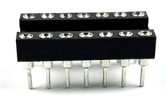 1PCS UA723CN UA723 (Direct Replacement LM723CN LM723)+ Sockets