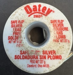 OATEY Safe Flo 8-oz Roll Lead-Free Silver Solder Wire 29024