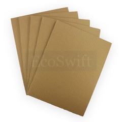 1-200 “EcoSwift” Corrugated Cardboard Pad Filler Insert 32 ECT 1/8 Thick 11 x 14