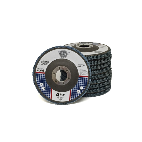 15 Pack 4.5” x 7/8″ Zirc Flap Disc Grinding Wheels 40 60 80 Grit T27 Bundle