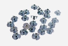 25 Pack 10-24 T-nuts 5/16″ Barrel Zinc Plate 1/4″ Hole 3#10C005