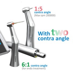 COXO Dental Electric Motor Switzerland Brushless 100-200000rpm with 2 free angle