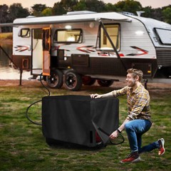 210D Waterproof Heavy Duty Universal Generator Cover 38x28x30″ for 5500-15000W