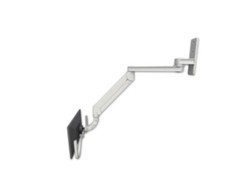ICW T2EQ-WT2-QG w/ 20″ T2 arm wall mount, Quartz Gray