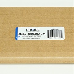 Choice Parts DG34-00030A for Samsung Range Oven Membrane Switch Control Panel