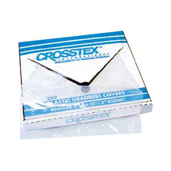 Crosstex L0CPW Dental Headrest Covers Plastic 9.5″ X 11″ White 250/Box