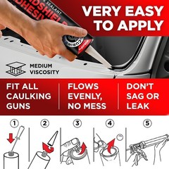 Polyurethane Windshield Adhesive With Fast Curing Formula – High Bond Strength