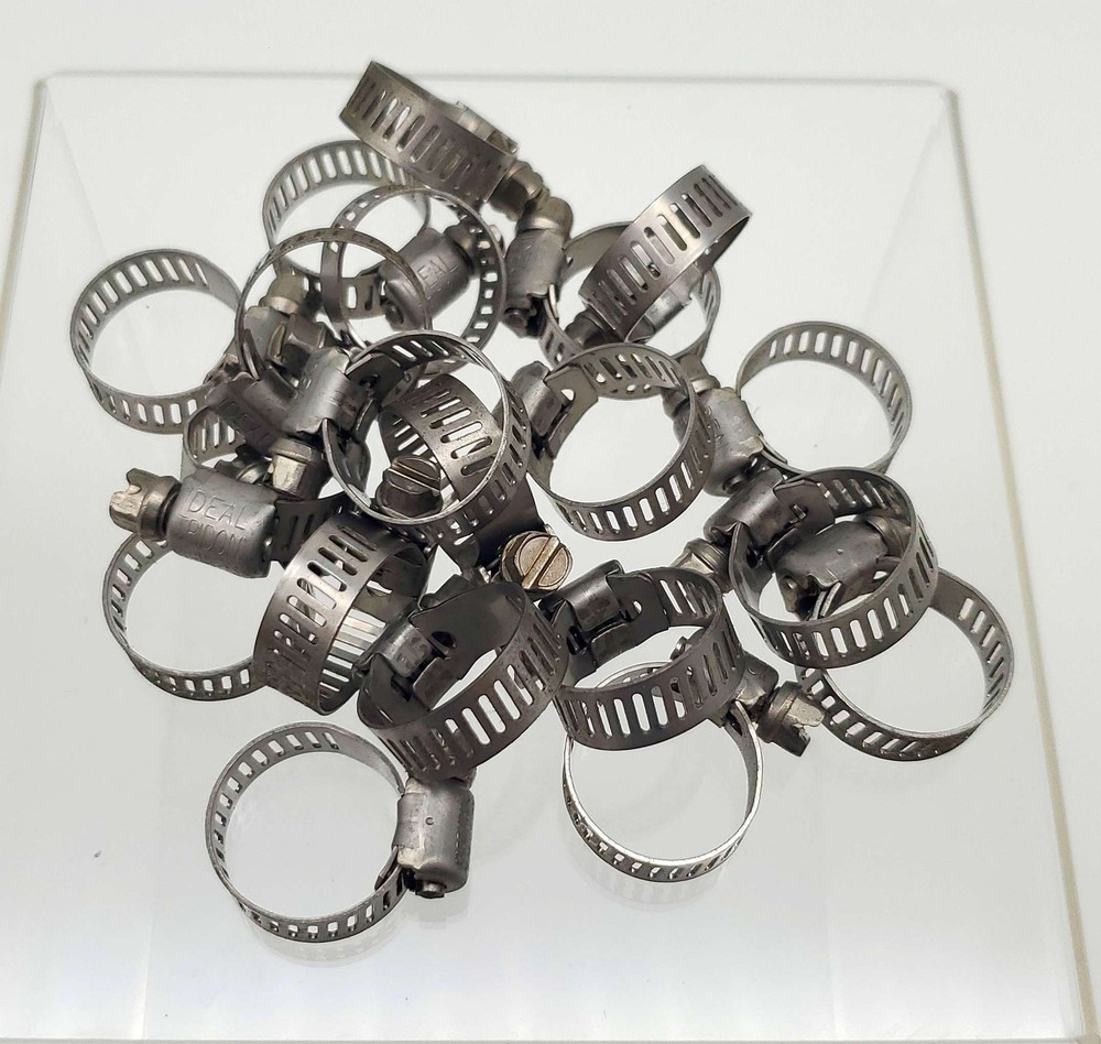 Ideal Tridon 62M05 Hose Clamps 5/16″ Micro-Gear 7/16″ to 11/16″ Pack of 20