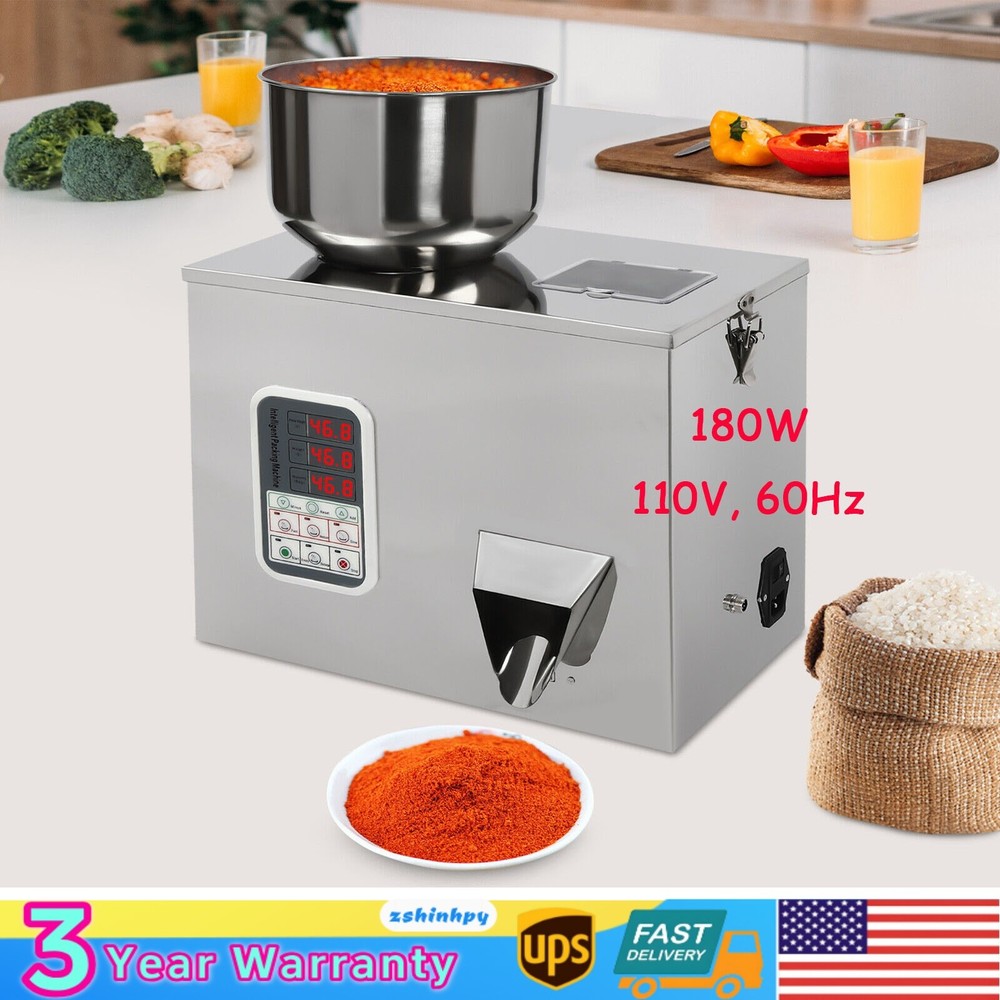 Automatic Powder Filling Machine Particle Intelligent Weighing 1-100g Tea Pack