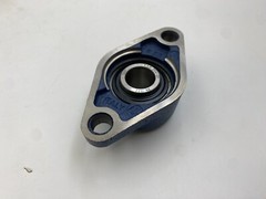 SKF FYTB 20 TF Flange-Mount Ball Bearing Oval 2-Bolt Holes 20mm Bore Cast Iron