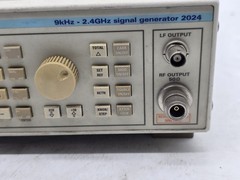 Marconi Instruments 2024 RF Signal Generator 9kHz-2.4GHz Opt 04