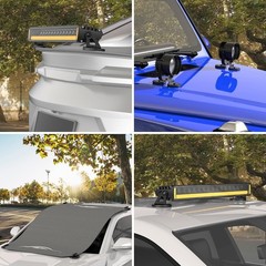 Strong 4-Piece Mounting Magnets – 30LBS Power with Water-Repellent Coating