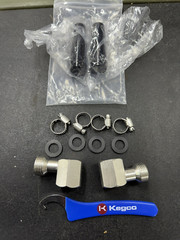 Kegco Adapter Kit Handles Faucet Wrench O Rings Clamps New